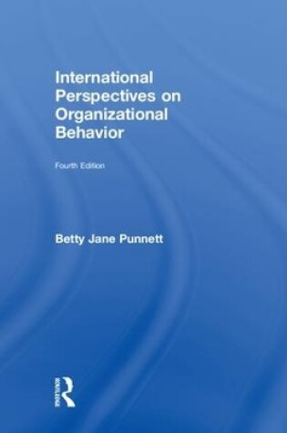 Cover of International Perspectives on Organizational Behavior