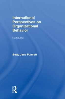 Book cover for International Perspectives on Organizational Behavior