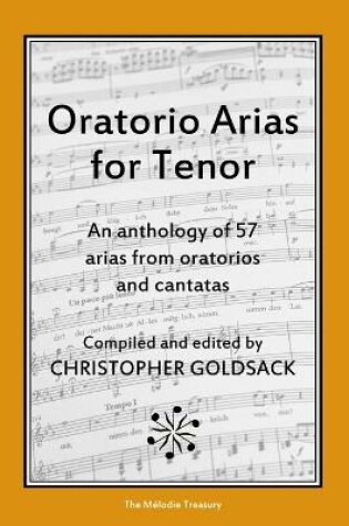 Cover of Oratorio Arias for Tenor