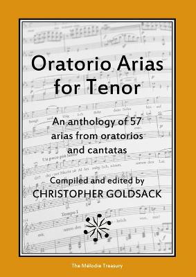 Book cover for Oratorio Arias for Tenor