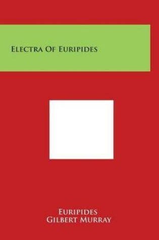 Cover of Electra of Euripides