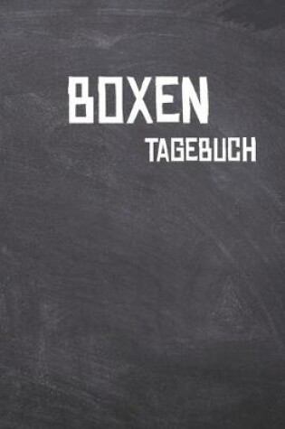 Cover of Boxen Tagebuch