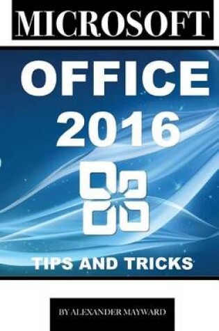 Cover of Microsoft Office 2016