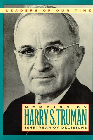 Cover of Memoirs by Harry S. Truman