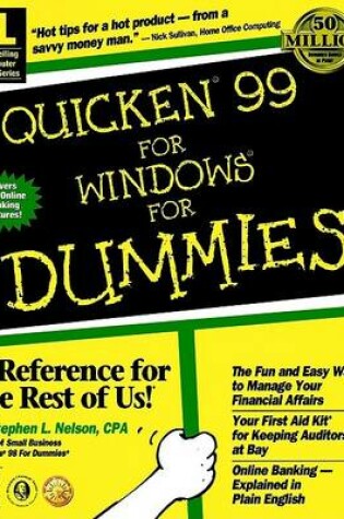Cover of Quicken< 99 for Windows< for Dummies<