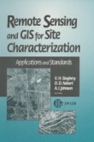 Cover of Remote Sensing and Geographic Information Systems for Site Characterization