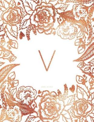 Cover of V Journal Notebook