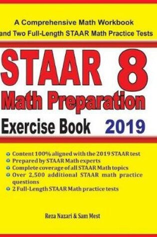 Cover of STAAR 8 Math Preparation Exercise Book