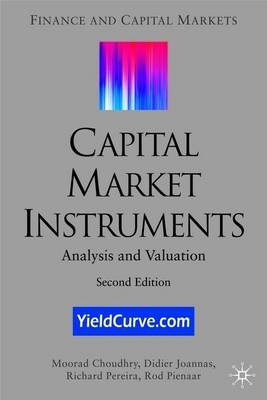 Book cover for Capital Market Instruments: Analysis and Valuation