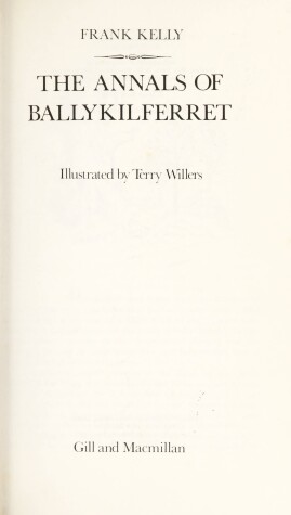 Book cover for Annals of Ballykilferret