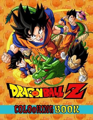 Book cover for Dragon Ball Z Colooring Book