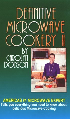 Book cover for Definitive Microwave Cookery II