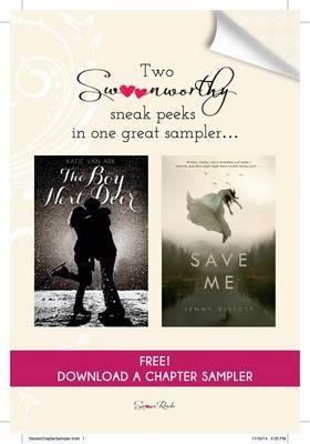Book cover for The Boy Next Door and Save Me Chapter Sampler