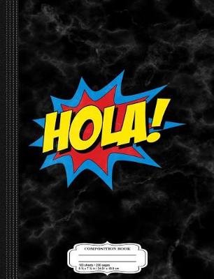 Book cover for Hola Spanish Superhero