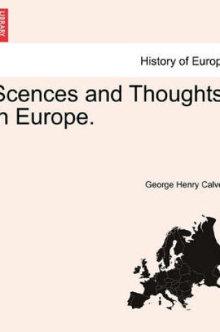 Cover of Scences and Thoughts in Europe.