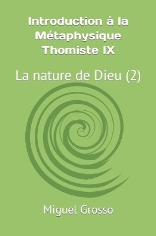 Cover of Introduction a la Metaphysique Thomiste IX