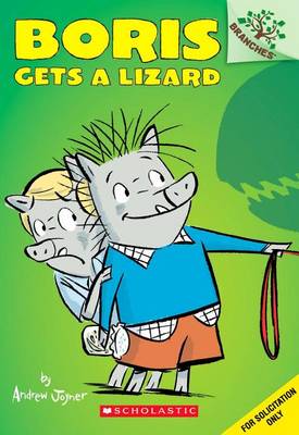 Book cover for Boris Gets a Lizard