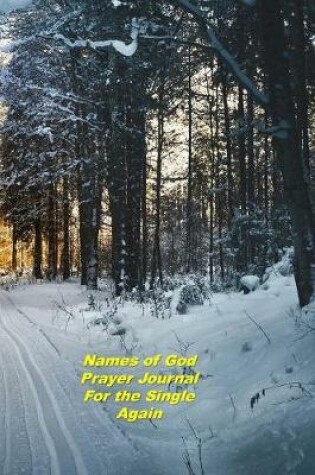 Cover of Names of God Prayer Journal For the Single Again