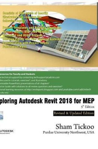 Cover of Exploring Autodesk Revit 2018 for MEP