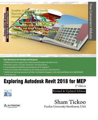 Book cover for Exploring Autodesk Revit 2018 for MEP