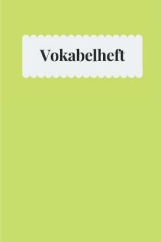 Cover of Vokabelheft