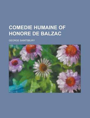 Book cover for Comedie Humaine of Honore de Balzac