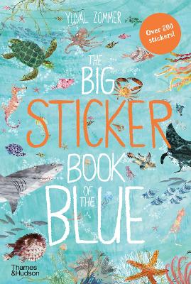 Book cover for The Big Sticker Book of the Blue