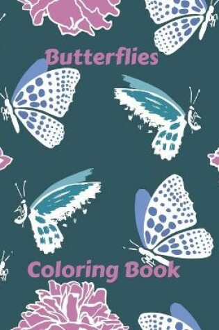 Cover of Butterflies Coloring Book