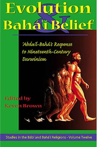 Cover of Evolution and Baha'i Belief
