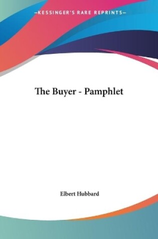 Cover of The Buyer - Pamphlet