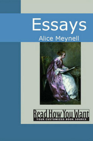 Cover of Essays