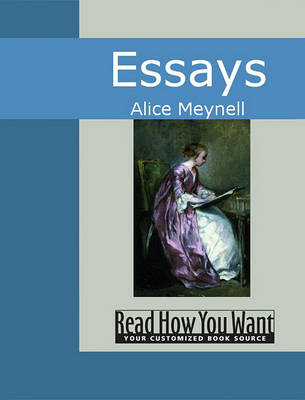 Book cover for Essays