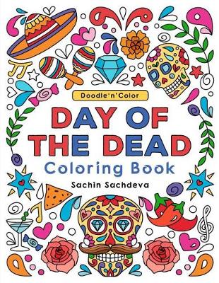 Book cover for Doodle n Color Day of the Dead