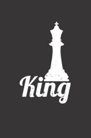 Cover of Notebook for Chess Players KING