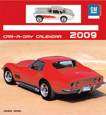 Book cover for Corvette Car-A-Day Calendar