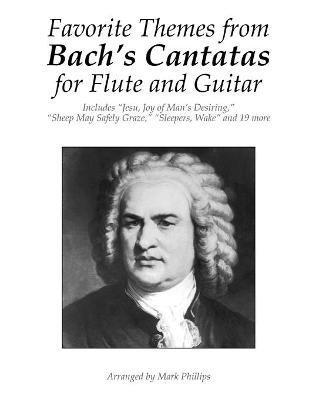 Book cover for Favorite Themes from Bach's Cantatas for Flute and Guitar