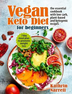 Book cover for Vegan Keto Diet For Beginners