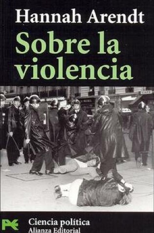 Cover of Sobre La Violencia