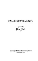 Cover of False Statements