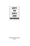 Book cover for City to City