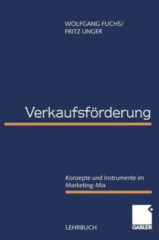 Cover of Verkaufsförderung