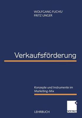 Book cover for Verkaufsförderung