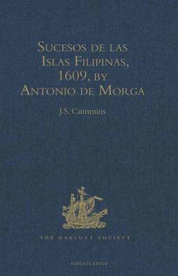 Book cover for Sucesos de las Islas Filipinas, 1609, by Antonio de Morga
