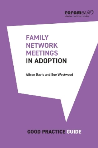 Cover of Family network meetings in adoption