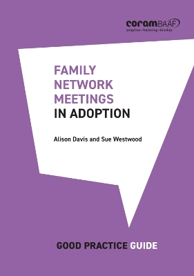 Book cover for Family network meetings in adoption