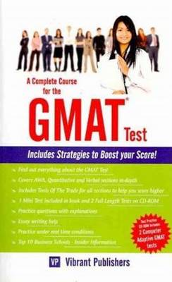 Book cover for Complete Course for the GMAT Test