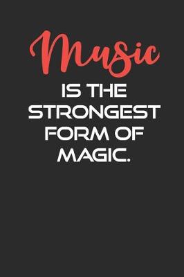 Book cover for Music is The Strongest Form of Magic