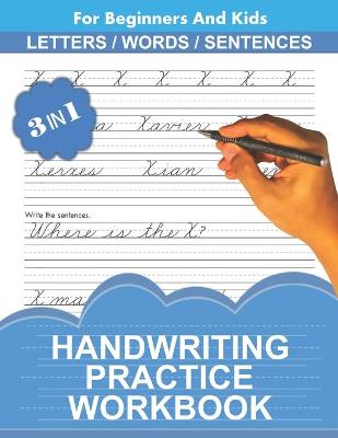 Book cover for Handwriting Practice Workbook