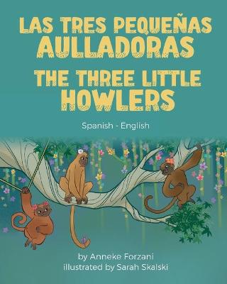 Book cover for The Three Little Howlers (Spanish-English)