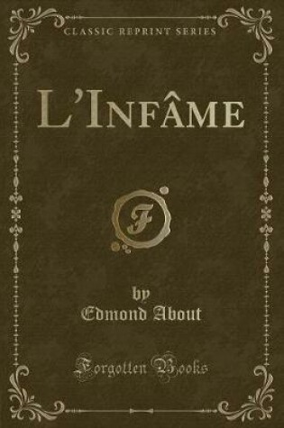 Cover of L'Infâme (Classic Reprint)